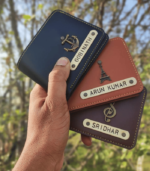 Men wallet with Icon and Name