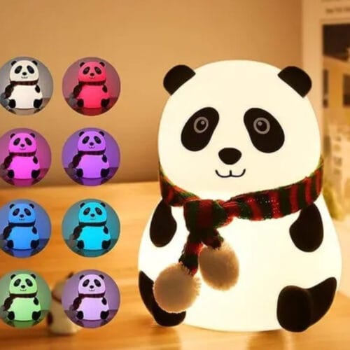 glowing panda night light