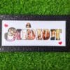Celebrate the woman who means the world to you with our beautifully crafted MOM or AMMA Text Photo Collage Frames. Thoughtfully designed to showcase your cherished memories, this frame spells out MOM or AMMA with your favorite photos seamlessly integrated into each letter – turning your love into a visual masterpiece