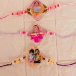 "Custom Picture Rakhi with Glass Dome Finish – GiftKadai.in"