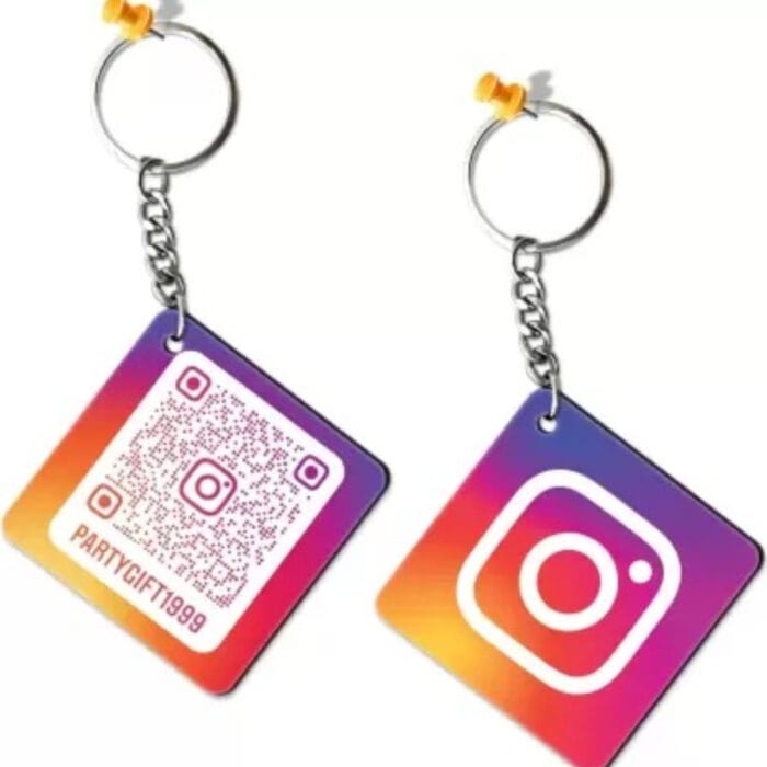 Personalized QR Code Keychain from GiftKadai.in – Custom Smart Gift with Name or Link