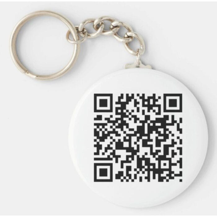 Personalized QR Code Keychain from GiftKadai.in – Custom Smart Gift with Name or Link