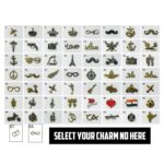 Personalised Couple Wallet with custom name, color and charm design – gift for couples, anniversaries, weddings and Valentine’s Day