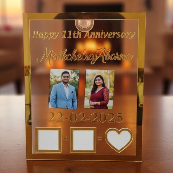 Thumb Print Frame - Finger Print (Rectangle Shape)