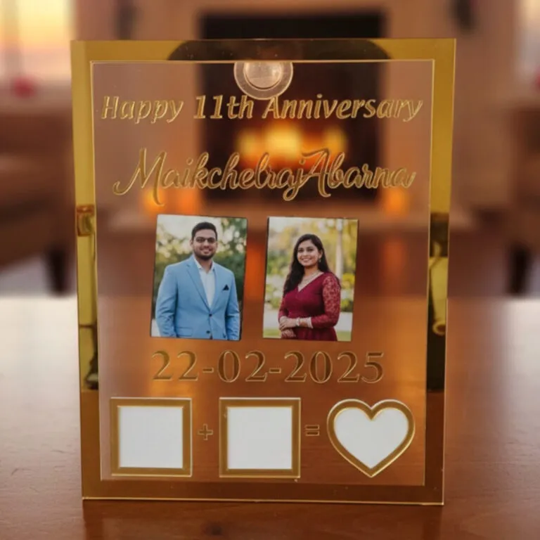 Personalised Acrylic Thumb Print Frame