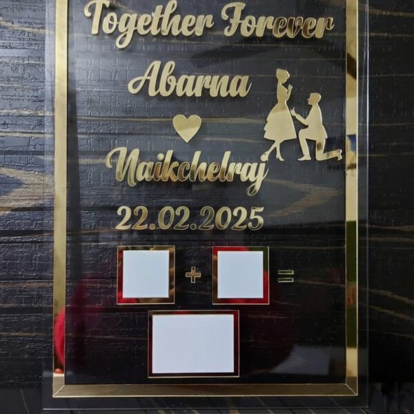 Second image of Thumb Print Frame - Finger Print (Rectangle Shape)