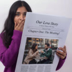 Personalised newspaper gift with name and photo custom print design