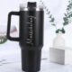 Handled tumbler with name personalised travel mug with handle