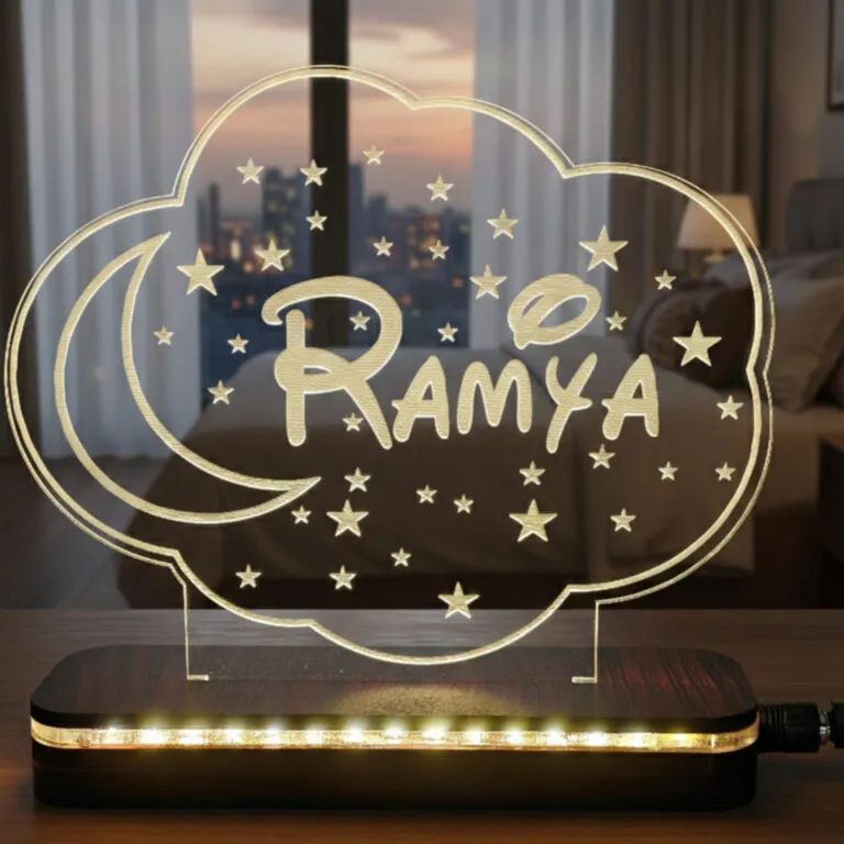 Personalised Name LED Lamp