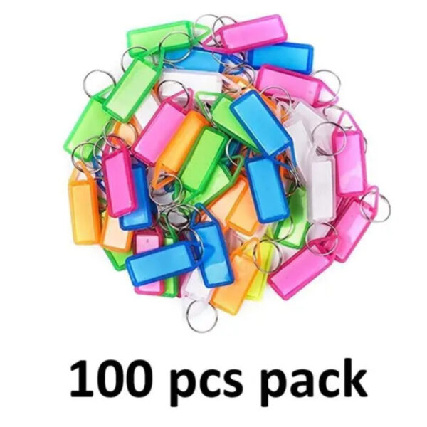Tag Label Keychain (Bulk Pack)