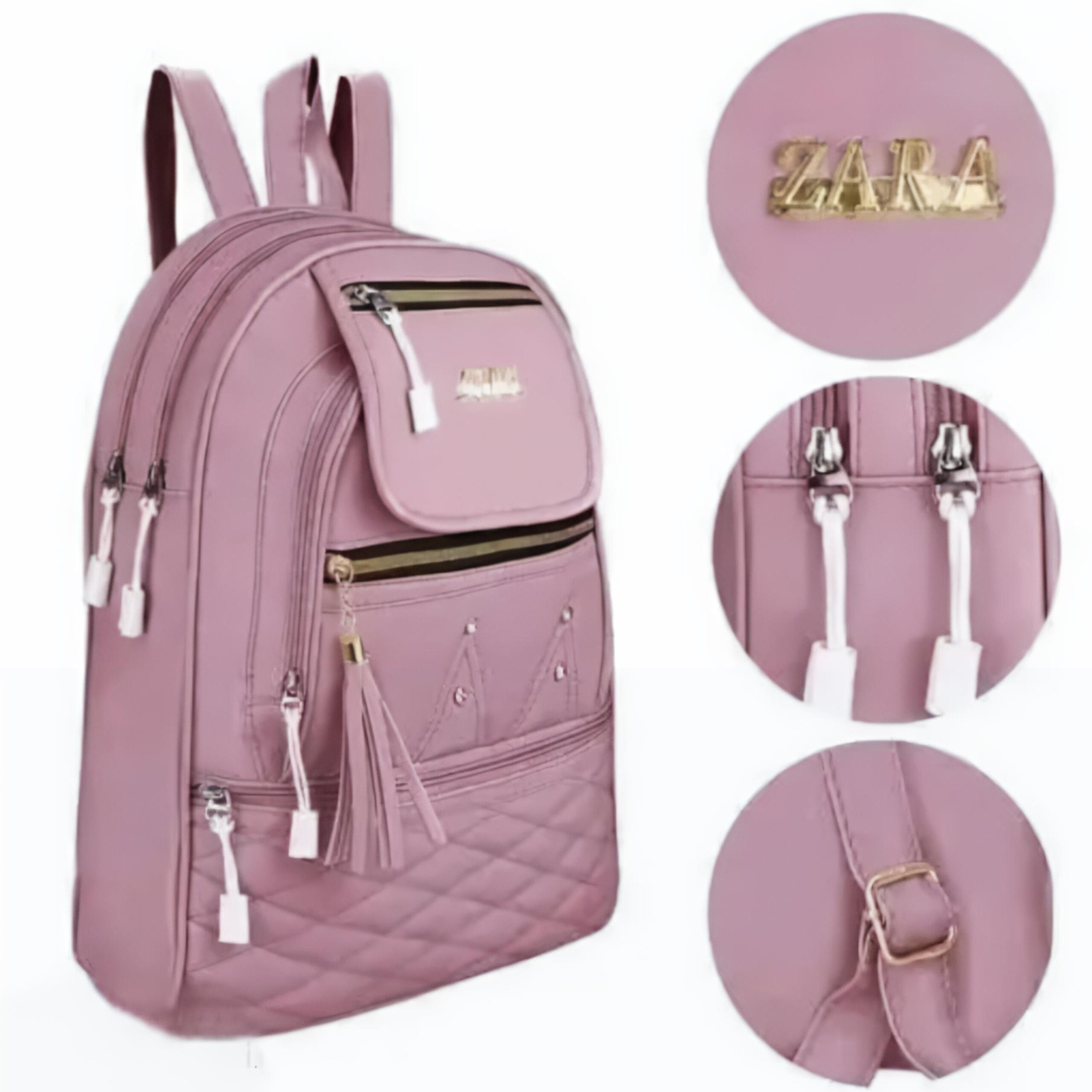 Girls Back bag Dark purple color Women & Kids Backpack - Image 1