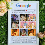 Google Search Photo Frame  - Personalised