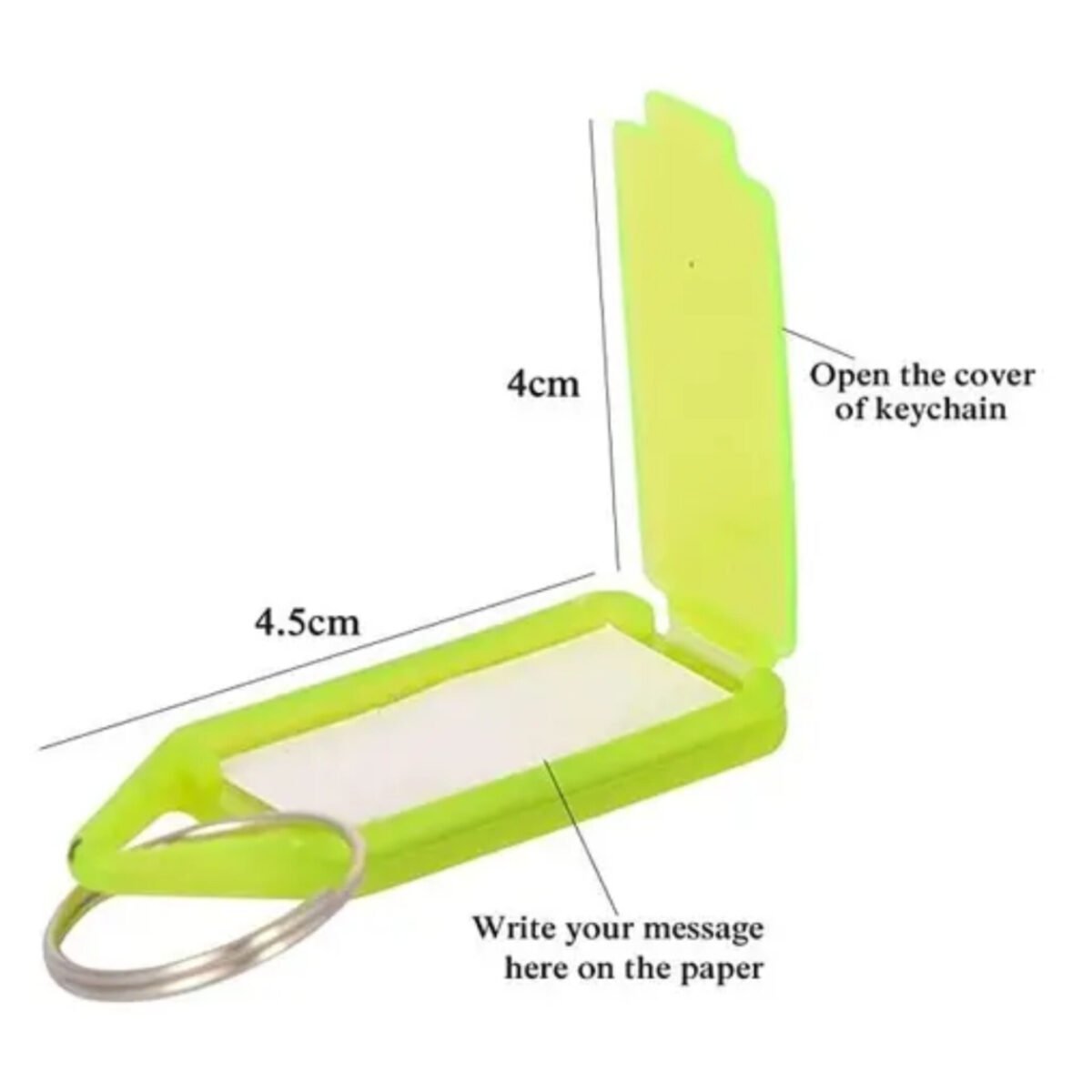 Tag Label Keychain (Bulk Pack) - Image 2