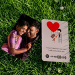 Love Card with Spotify Code -Personalised