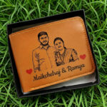 Personalised Sketch Wallet (Photo + Name)