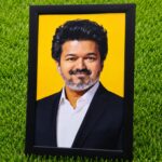Bring home the elegance of our CM Vijay Official Photo Frame — a premium ready-made frame designed for true fans and collectors.