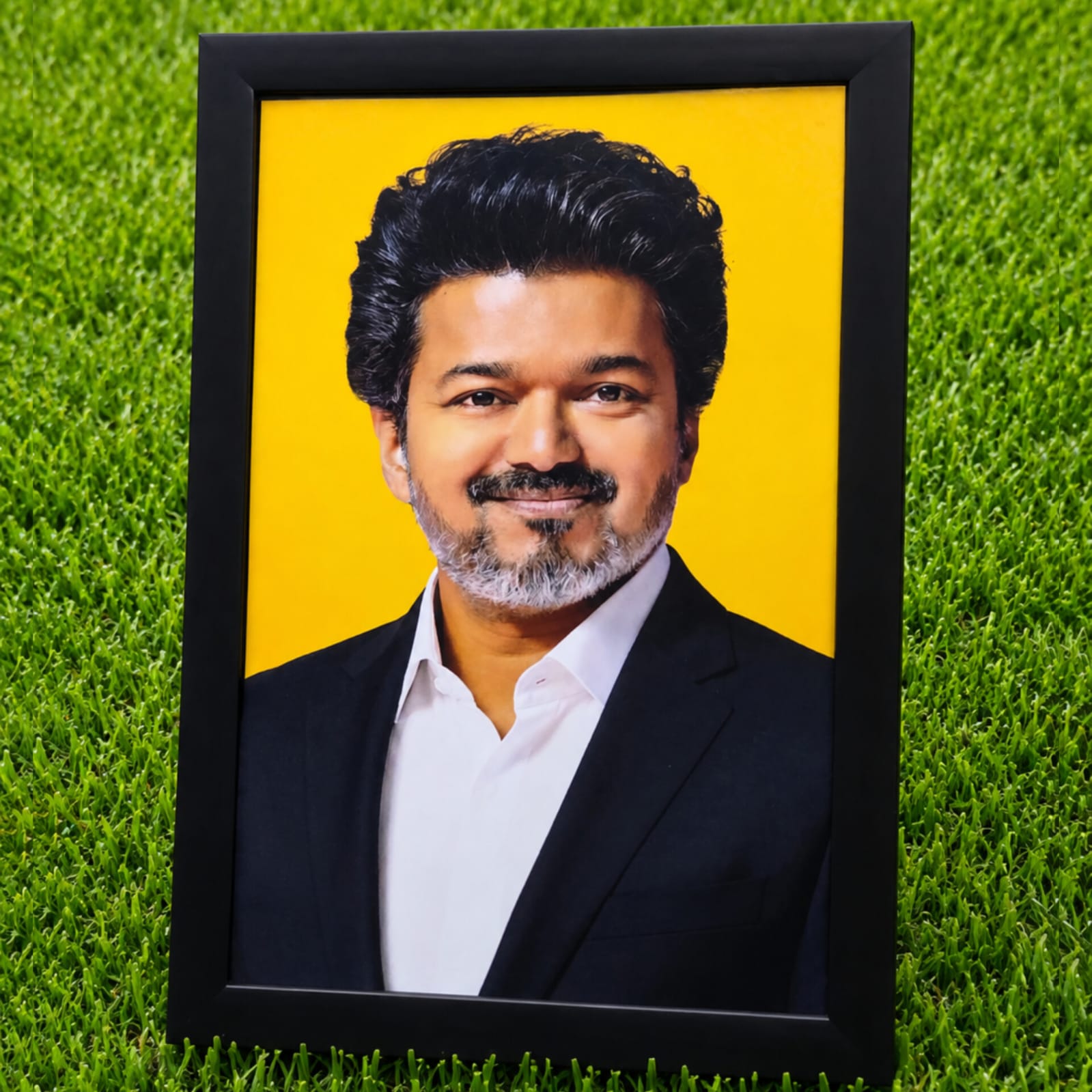 1 Inch Frame 12x8 Inch - 2 Inch Frame Bring home the elegance of our CM Vijay Official Photo Frame — a premium ready-made frame designed for true fans and collectors.