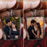 Personalised Double Side Photo Keychain