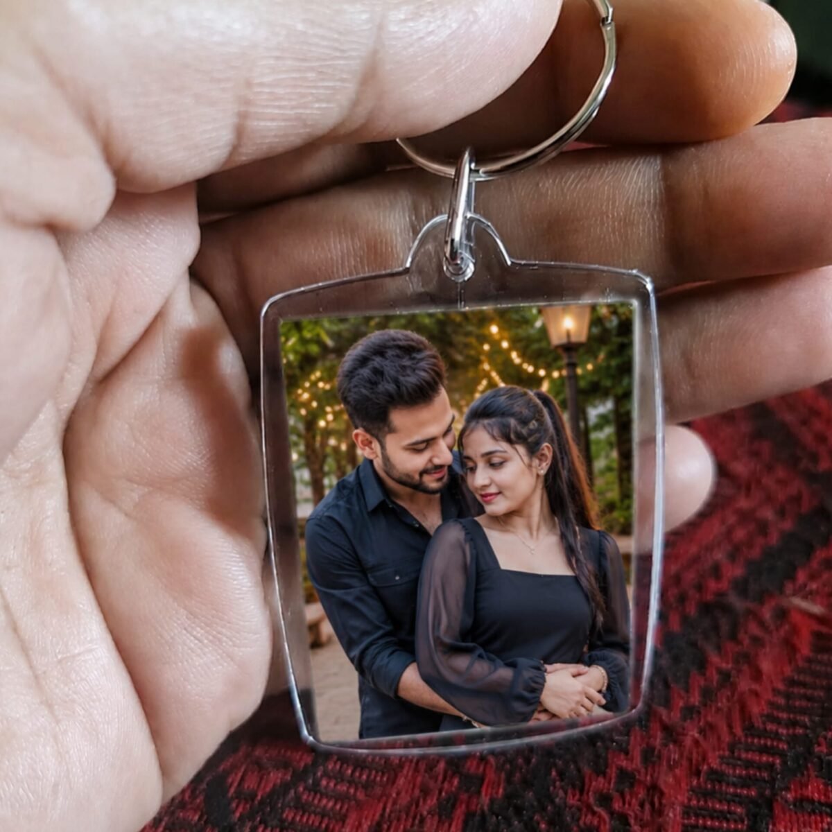 Personalised Double Side Photo Keychain - Image 2